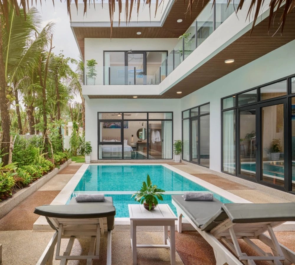 Presidential Private Pool Villa Orchid 3 Bedrooms Sea View Pool - Royal Beach Resort & Residence by EHM